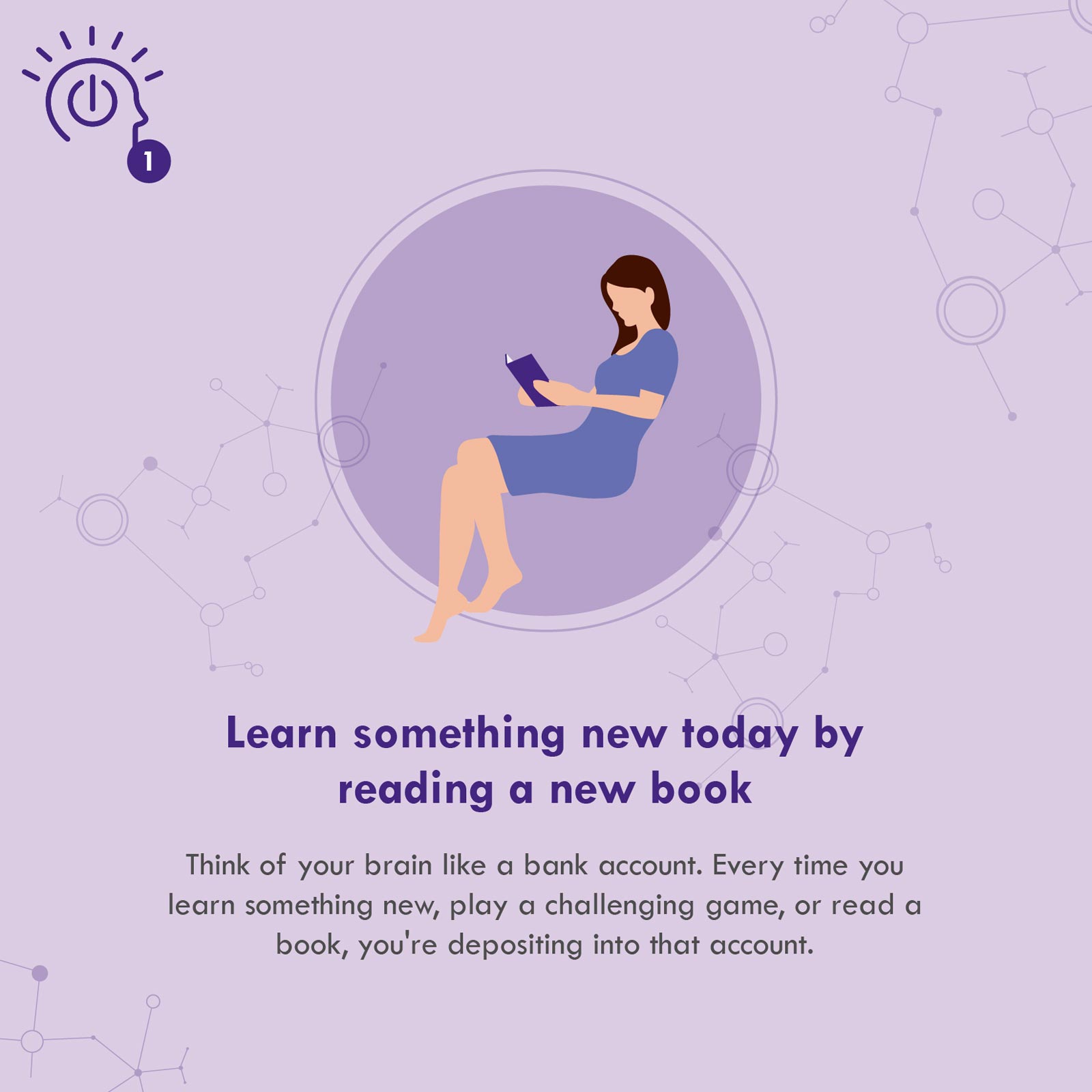 Natrol “Learn something new today by reading a new book”