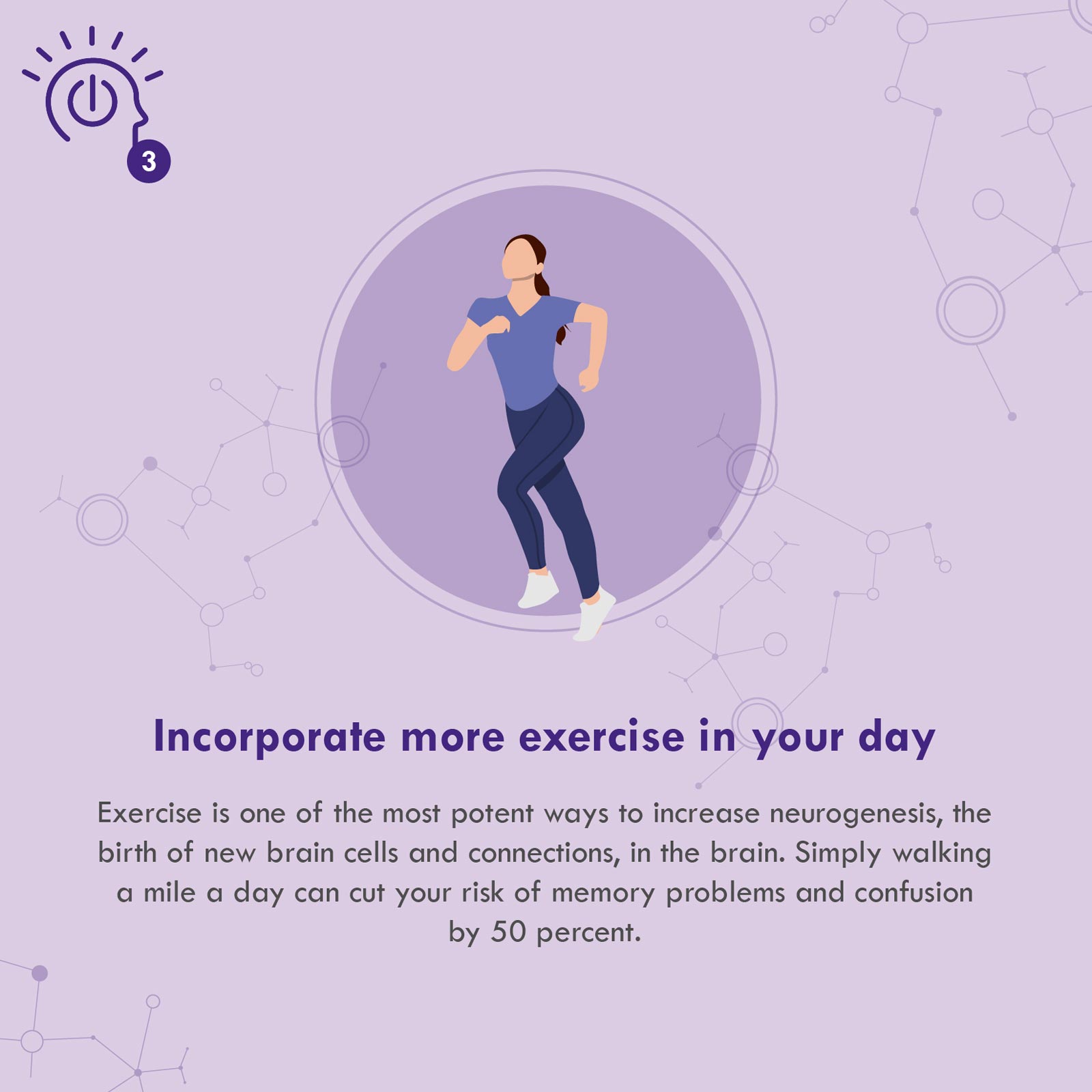 Natrol “Incorporate more exercise in your day”
