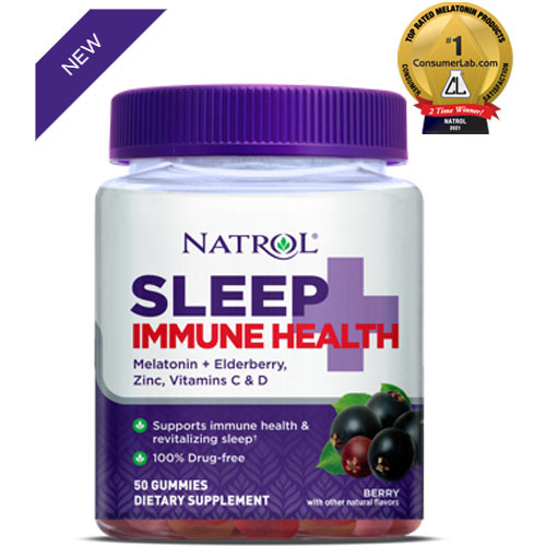 Natrol Sleep+ Immune Health product