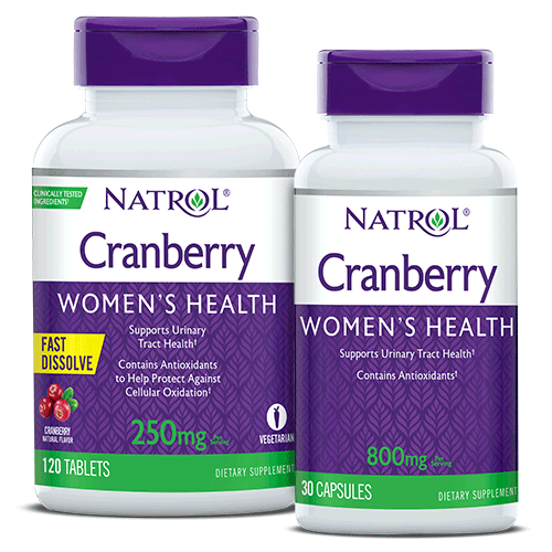 Natrol Cranberry Women’s Health supplements