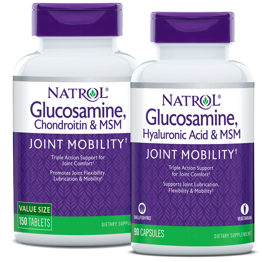 Natrol Glucosamine Joint Mobility supplements