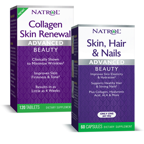 Natrol Collagen Beauty & Healthy Aging supplements