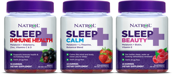 Natrol Sleep+ Supplement Blends